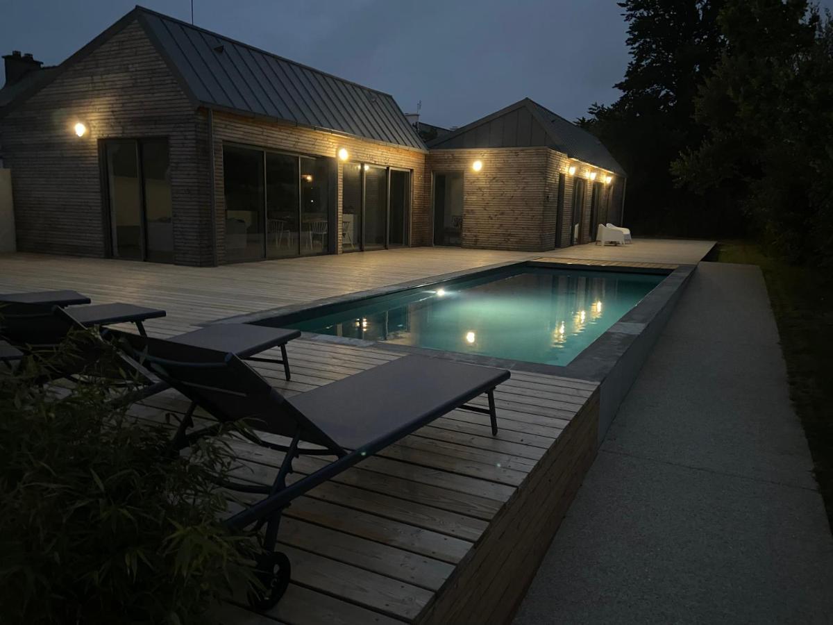 Magnifique Villa Avec Piscine, A 5 Min Des Plages Landunvez Екстериор снимка